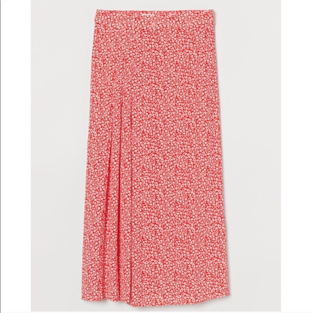 Midi Floral Skirt